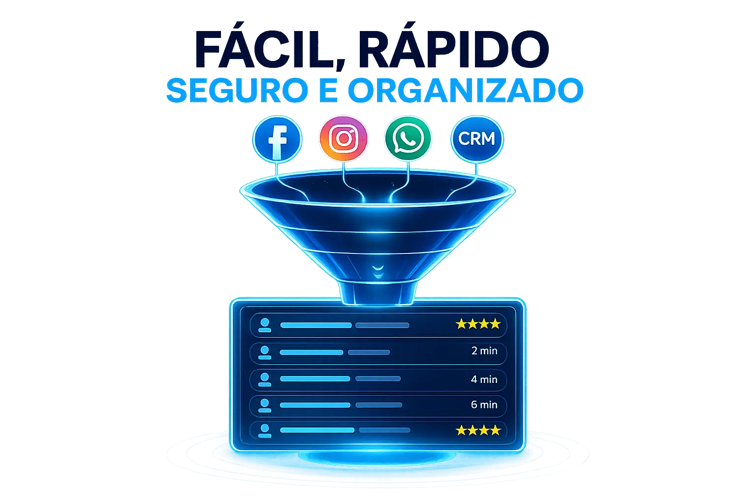 Chama IA — Fácil, rápido, seguro e organizado